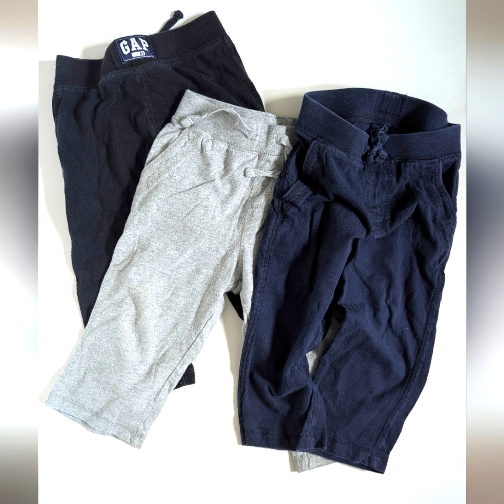 GAP Blue, Black And Gray Pants Comfortable Joggers